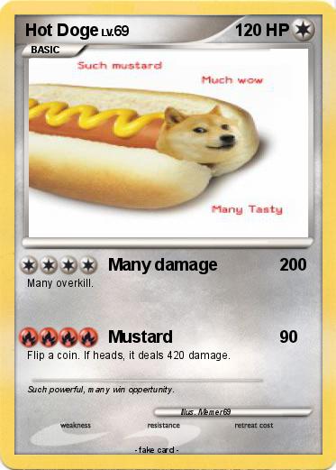 Pokemon Hot Doge