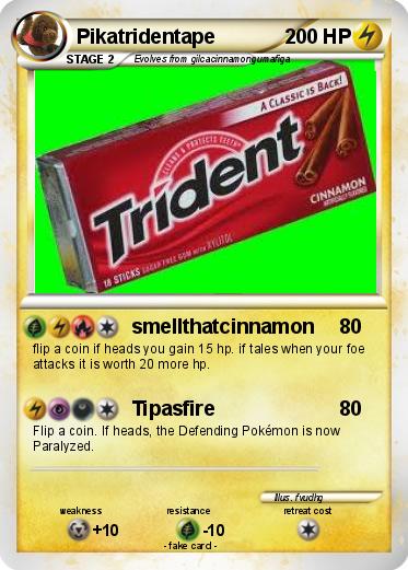 Pokemon Pikatridentape