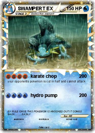 Pokemon SWAMPERT EX