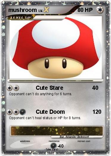 Pokemon mushroom