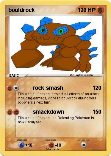 Pokemon bouldrock