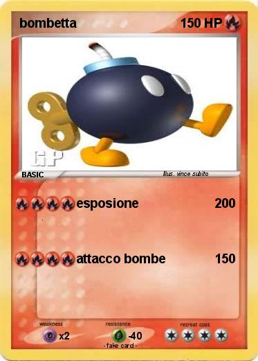 Pokemon bombetta