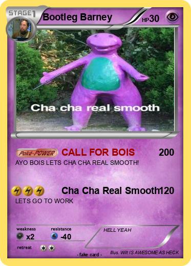 Pokemon Bootleg Barney