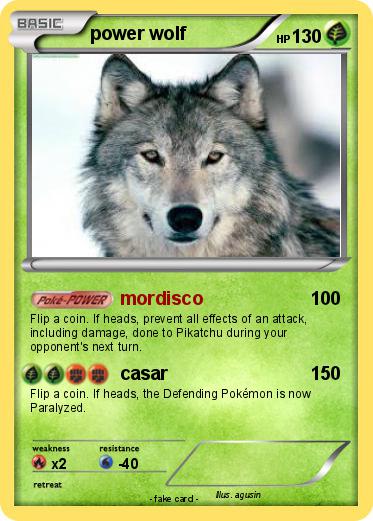 Pokemon power wolf