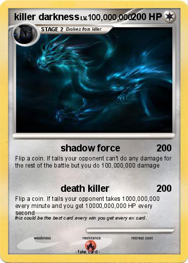 Pokemon killer darkness