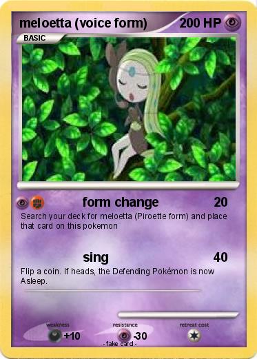 Pokemon meloetta (voice form)