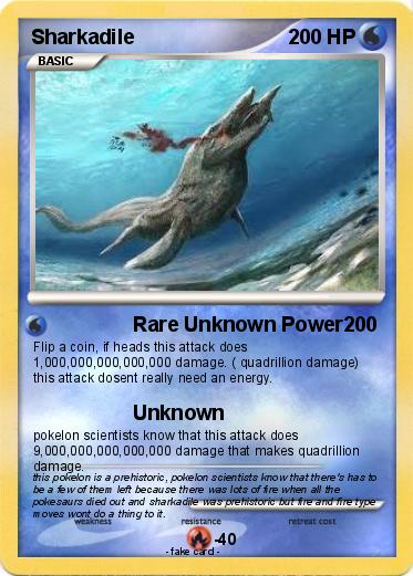 Pokemon Sharkadile