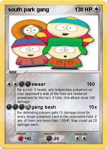 Pokemon south park gang