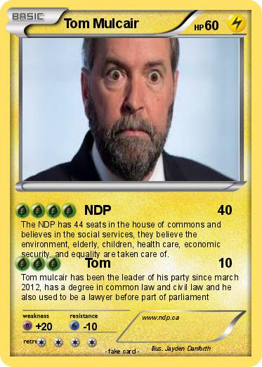 Pokemon Tom Mulcair