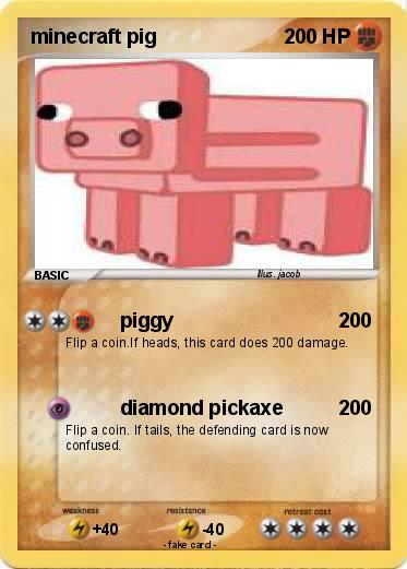 Pokemon minecraft pig