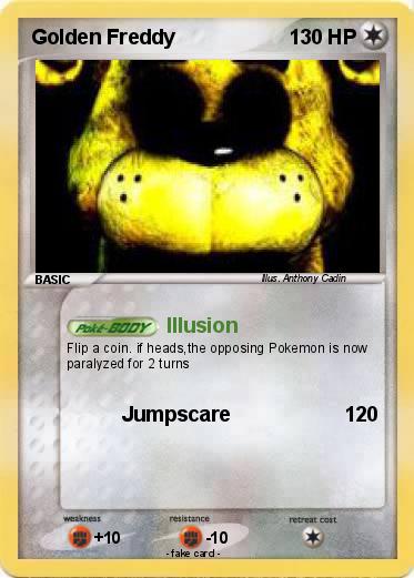 Pokemon Golden Freddy
