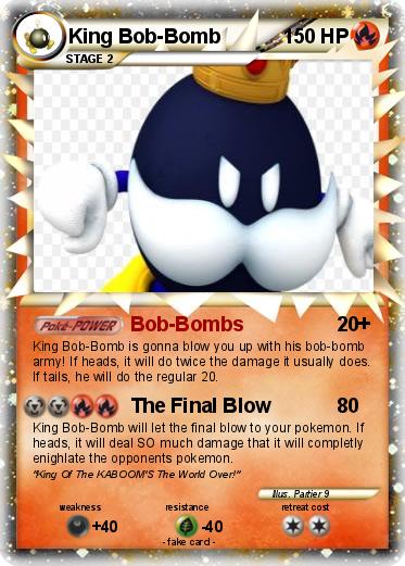 Pokemon King Bob-Bomb