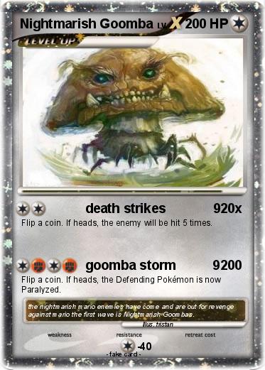 Pokemon Nightmarish Goomba