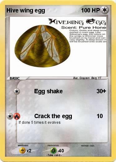 Pokemon Hive wing egg