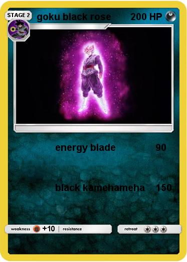 Pokemon goku black rose