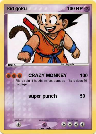 Pokemon kid goku