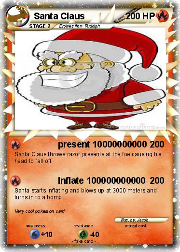 Pokemon Santa Claus
