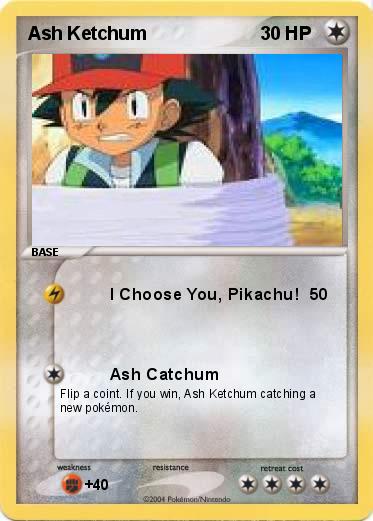 Pokemon Ash Ketchum