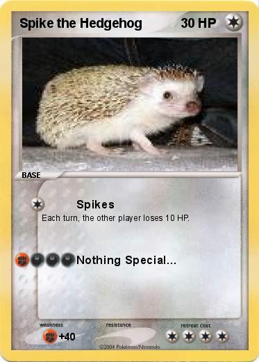 Pokemon Spike the Hedgehog