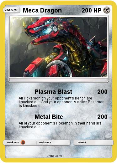 Pokemon Meca Dragon