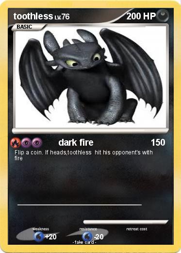 Pokemon toothless