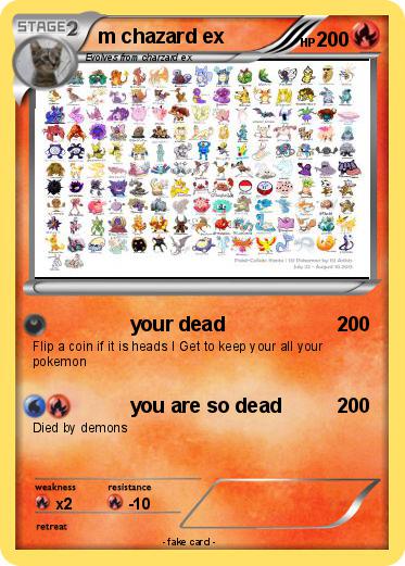 Pokemon m chazard ex