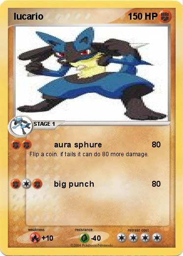 Pokemon lucario