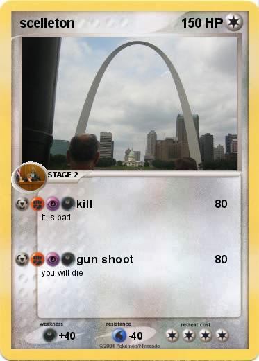 Pokemon scelleton