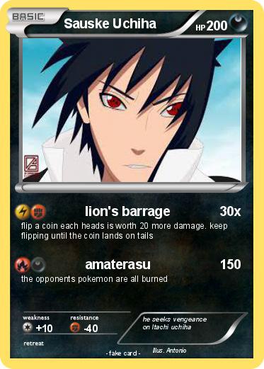 Pokemon Sauske Uchiha