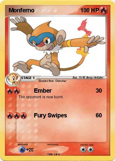 Pokemon Monferno