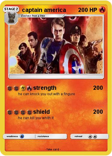 Pokemon captain america