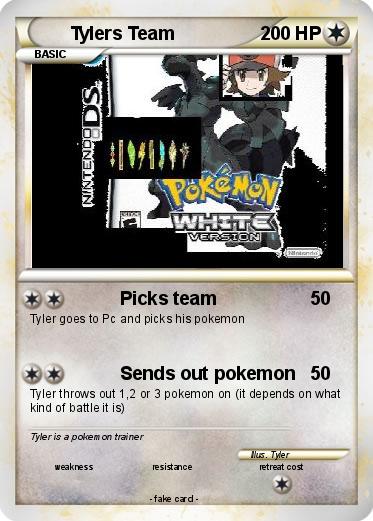 Pokemon Tylers Team