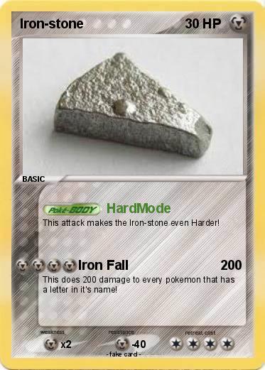 Pokemon Iron-stone