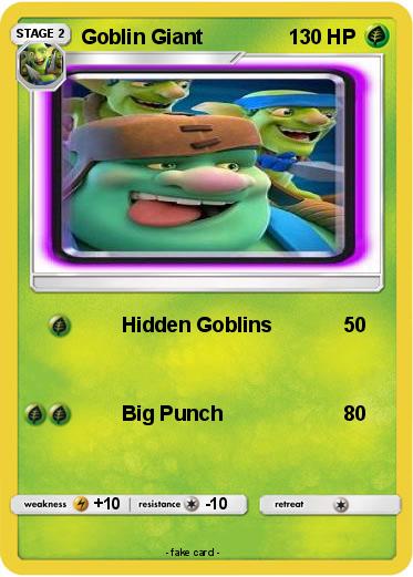 Pokemon Goblin Giant