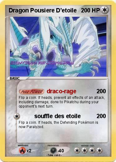 Pokemon Dragon Pousiere D'etoile