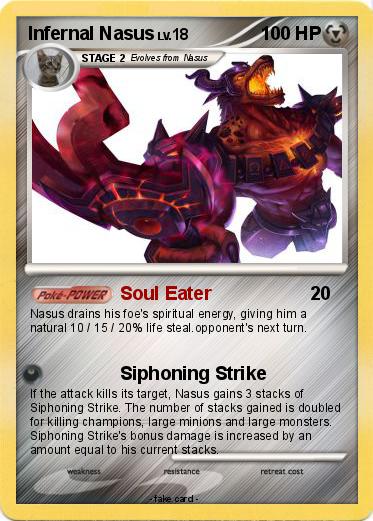 Pokemon Infernal Nasus