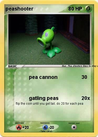 Pokemon peashooter