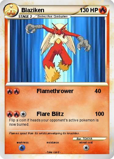 Pokemon Blaziken