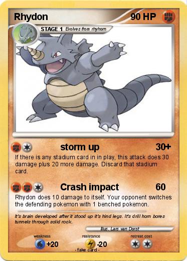 Pokemon Rhydon
