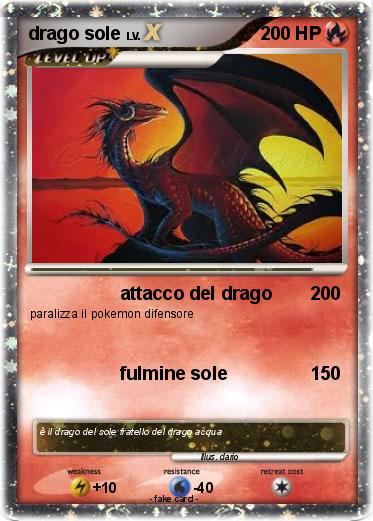 Pokemon drago sole