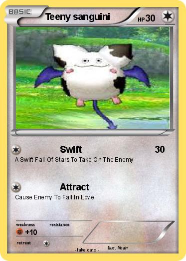 Pokemon Teeny sanguini