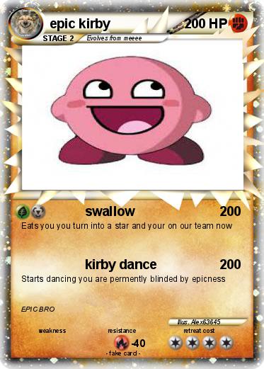 Pokemon epic kirby