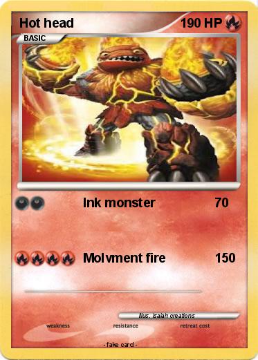 Pokemon Hot head