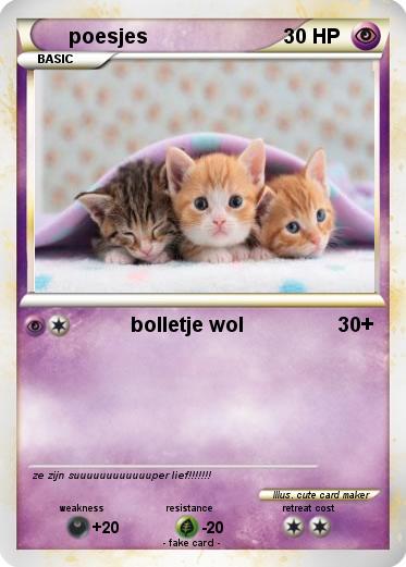 Pokemon poesjes