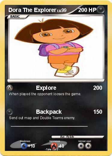 Pokemon Dora The Explorer