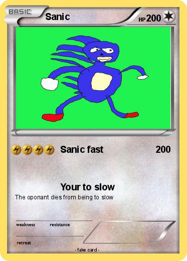 Pokemon Sanic