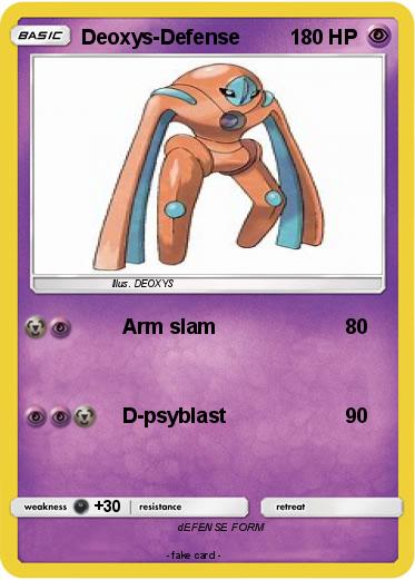 Pokemon Deoxys-Defense