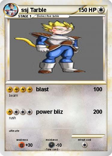 Pokemon ssj Tarble