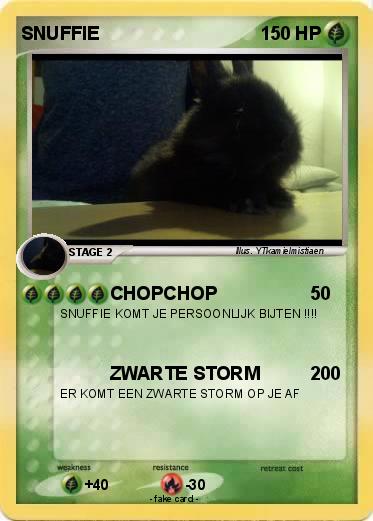 Pokemon SNUFFIE