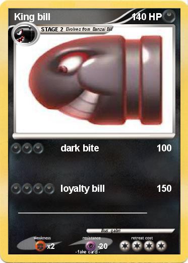 Pokemon King bill